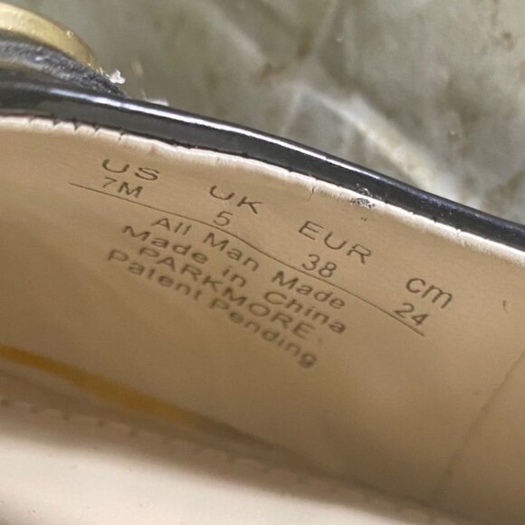 Naturalizer Womens Black Patent Leather Pumps Comfort Career Office Wear - Picture 8 of 8